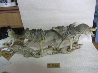 树脂陶瓷工艺品动物(狼一家人踩木头) - 树脂陶瓷工艺品动物(狼一家人踩木头)厂家 - 树脂陶瓷工艺品动物(狼一家人踩木头)价格 - 德化县印艺印刷有限责任公司 - 